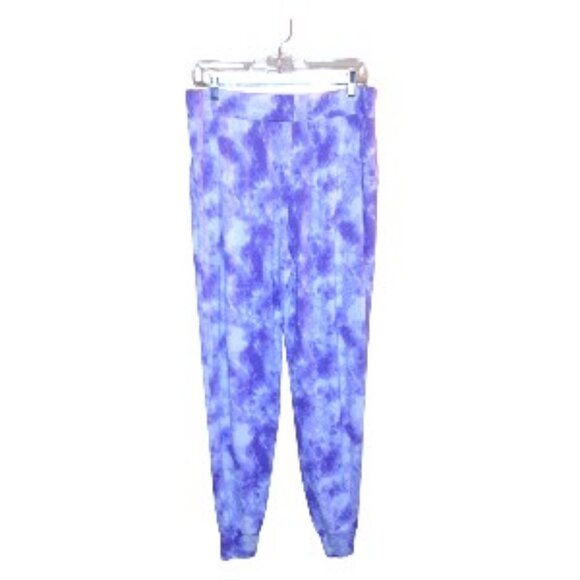 Koolaburra by Ugg Tie-Dye Pattern Jogger Lounge Pants Purple Large - Picture 2 of 5